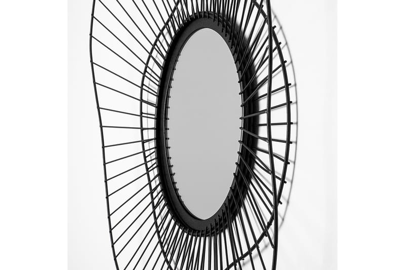 Euro Flora Speil - Svart - Innredning - Speil - Veggspeil