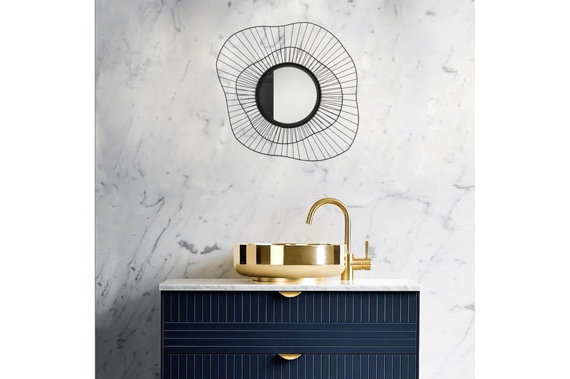 Euro Flora Speil - Svart - Innredning - Speil - Veggspeil