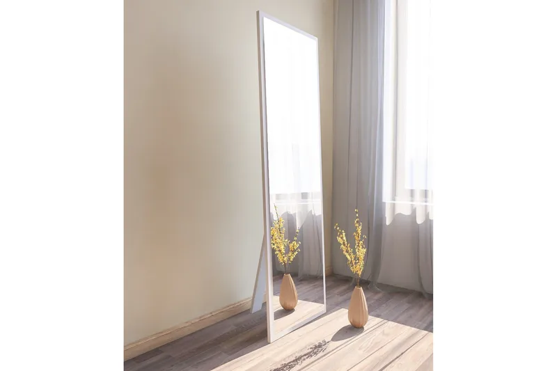 Falesia Speil 50 cm Rektangulær - Hvit - Innredning - Speil - Veggspeil