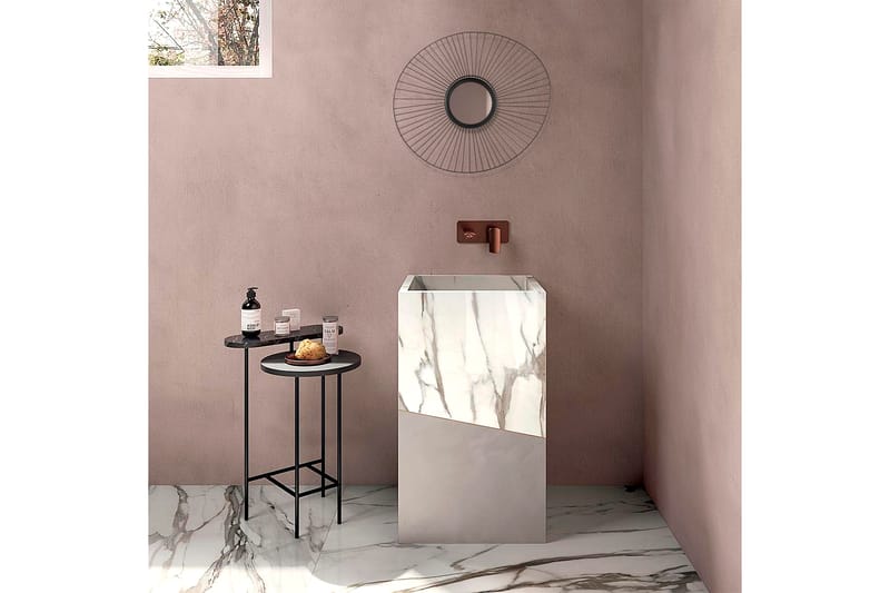 Felt Speil - Svart - Innredning - Speil - Veggspeil