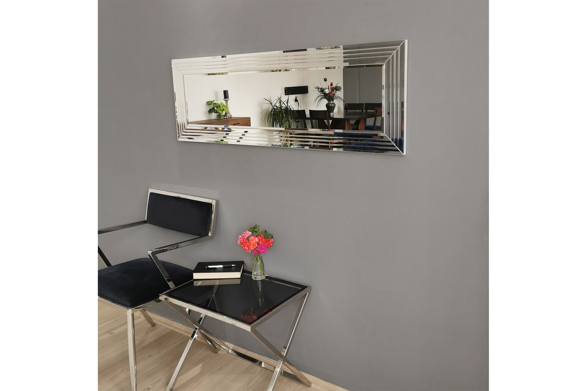 Foresee Dekorasjonsspeil 120 cm - Sølv - Innredning - Speil - Veggspeil