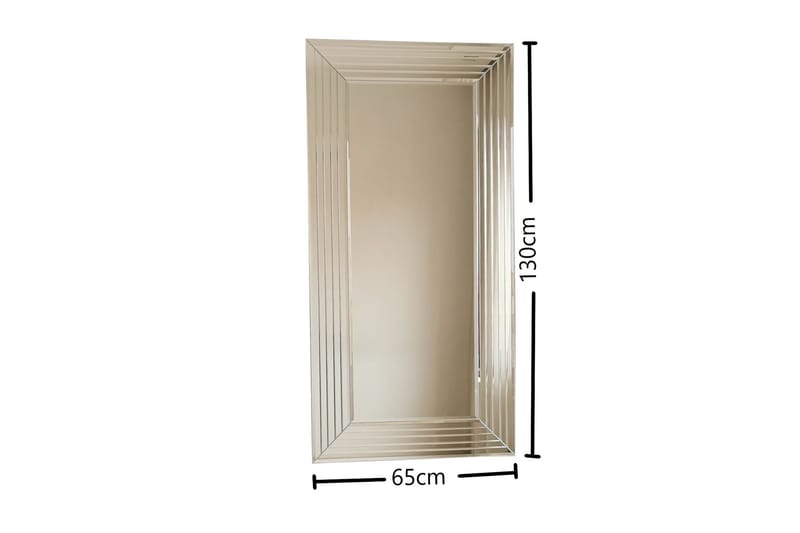 Garciamartinez Dekorasjonsspeil 130 cm - Sølv - Innredning - Speil - Veggspeil
