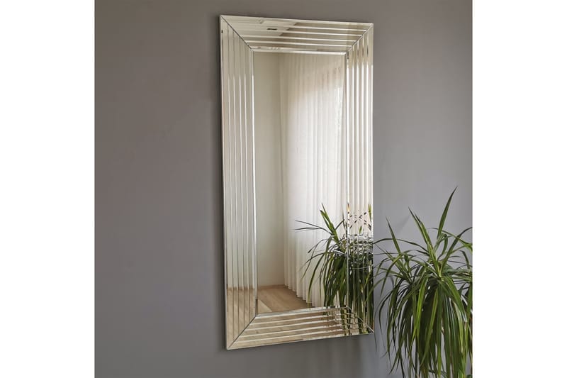 Garciamartinez Dekorasjonsspeil 130 cm - Sølv - Innredning - Speil - Veggspeil