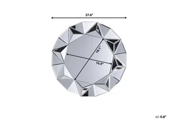 Habay Speil 70 cm - Sølv - Innredning - Speil - Veggspeil