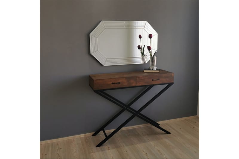 Hacher Dekorasjonsspeil 60 cm - Sølv - Innredning - Speil - Veggspeil