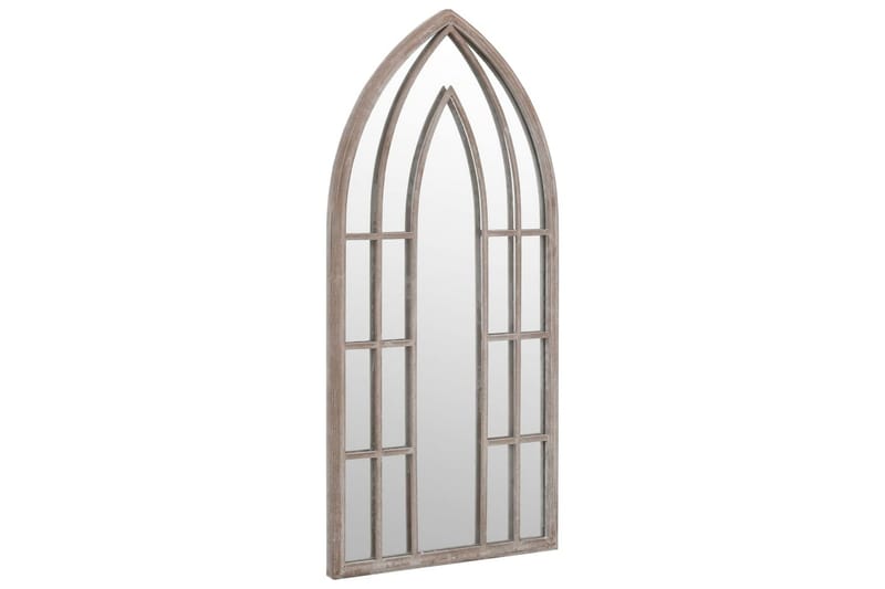 Hagespeil sand 100x45 cm for utendørs bruk jern - Krem - Innredning - Speil - Veggspeil