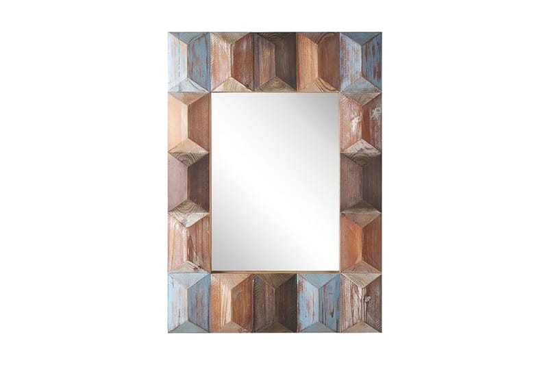 Hizote Speil 63x90 cm - Flerfarget - Innredning - Speil - Veggspeil