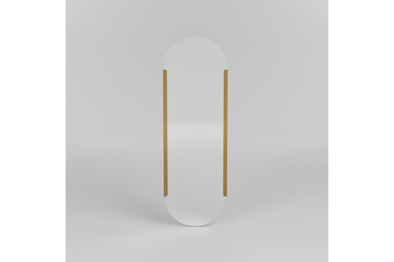 Ingang Speil 50 cm Rektangulær - Gull - Innredning - Speil - Veggspeil