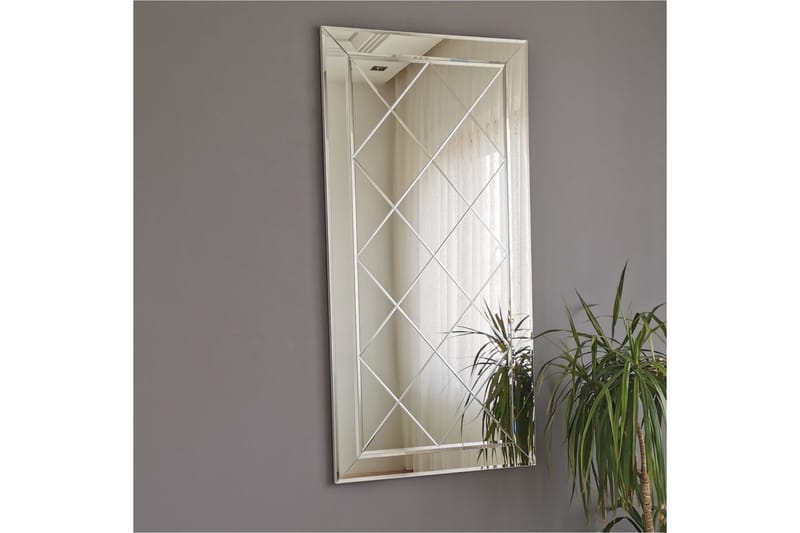 Jeremee Dekorasjonsspeil 130 cm - Sølv - Innredning - Speil - Veggspeil