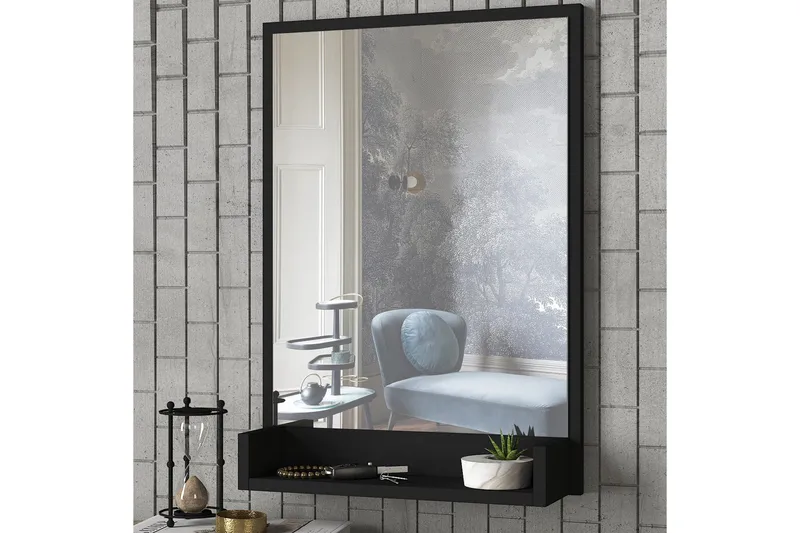 Kallina Speil 75 cm, Beige