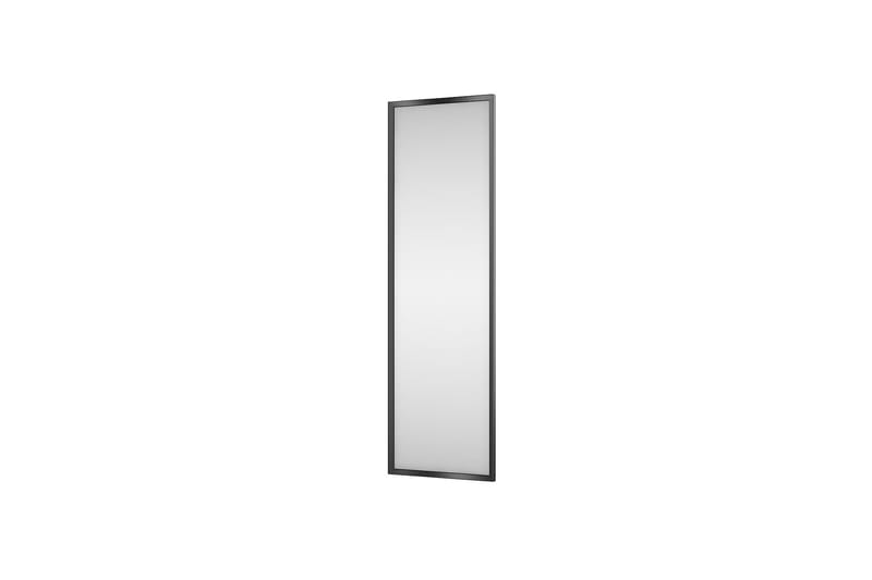 Kasturi Vegghengt Speil Glass - Svart - Veggspeil - Helkroppsspeil - Gangspeil