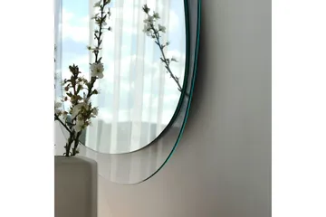 Lepinas asymmetrisk veggspeil 55x75 cm - Herdet Glass - Innredning - Speil - Veggspeil