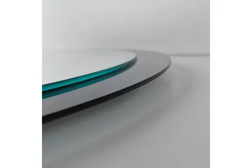 Lepinas Veggspeil Rund 65 cm - Grå/Herdet Glass - Innredning - Speil - Veggspeil