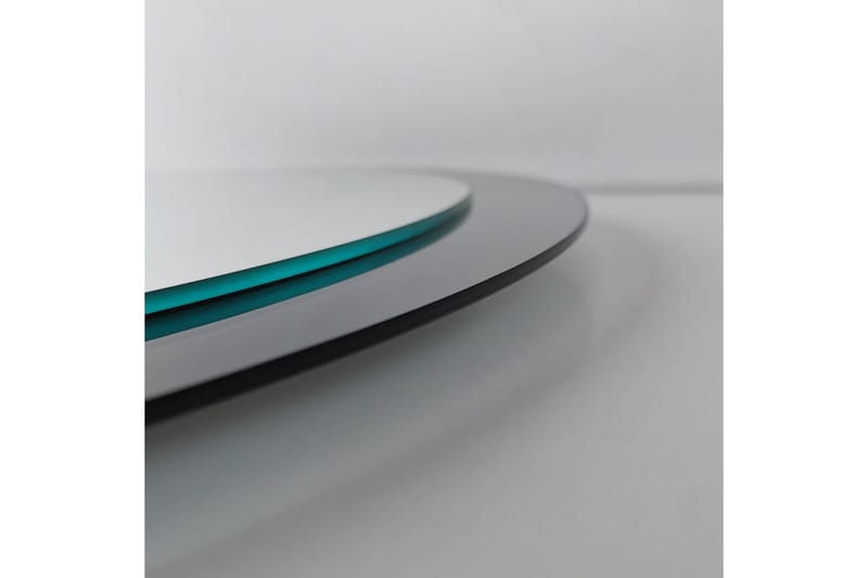 Lepinas Veggspeil Rund 65 cm - Grå/Herdet Glass - Innredning - Speil - Veggspeil