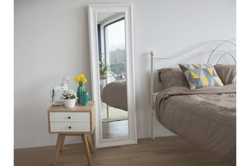 Lunel Speil 51 cm - Hvit - Innredning - Speil - Veggspeil
