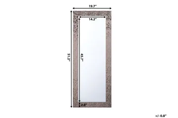 Marans Speil 50 cm - Brun - Innredning - Speil - Veggspeil