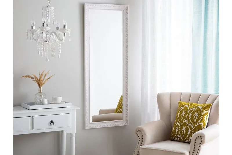 Mauleon Speil 50 cm, Hvit