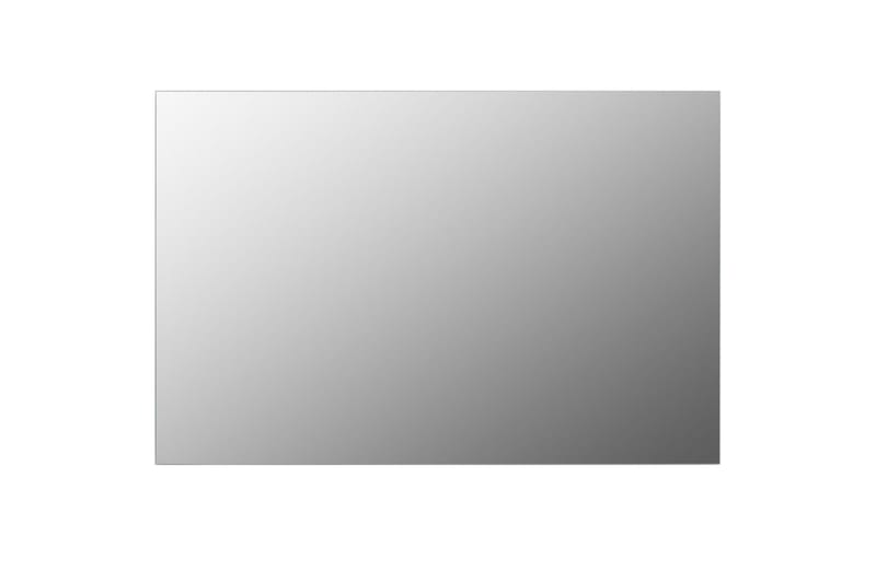 Veggspeil med LED-lys rektangulær glass - Silver - Innredning - Speil - Veggspeil