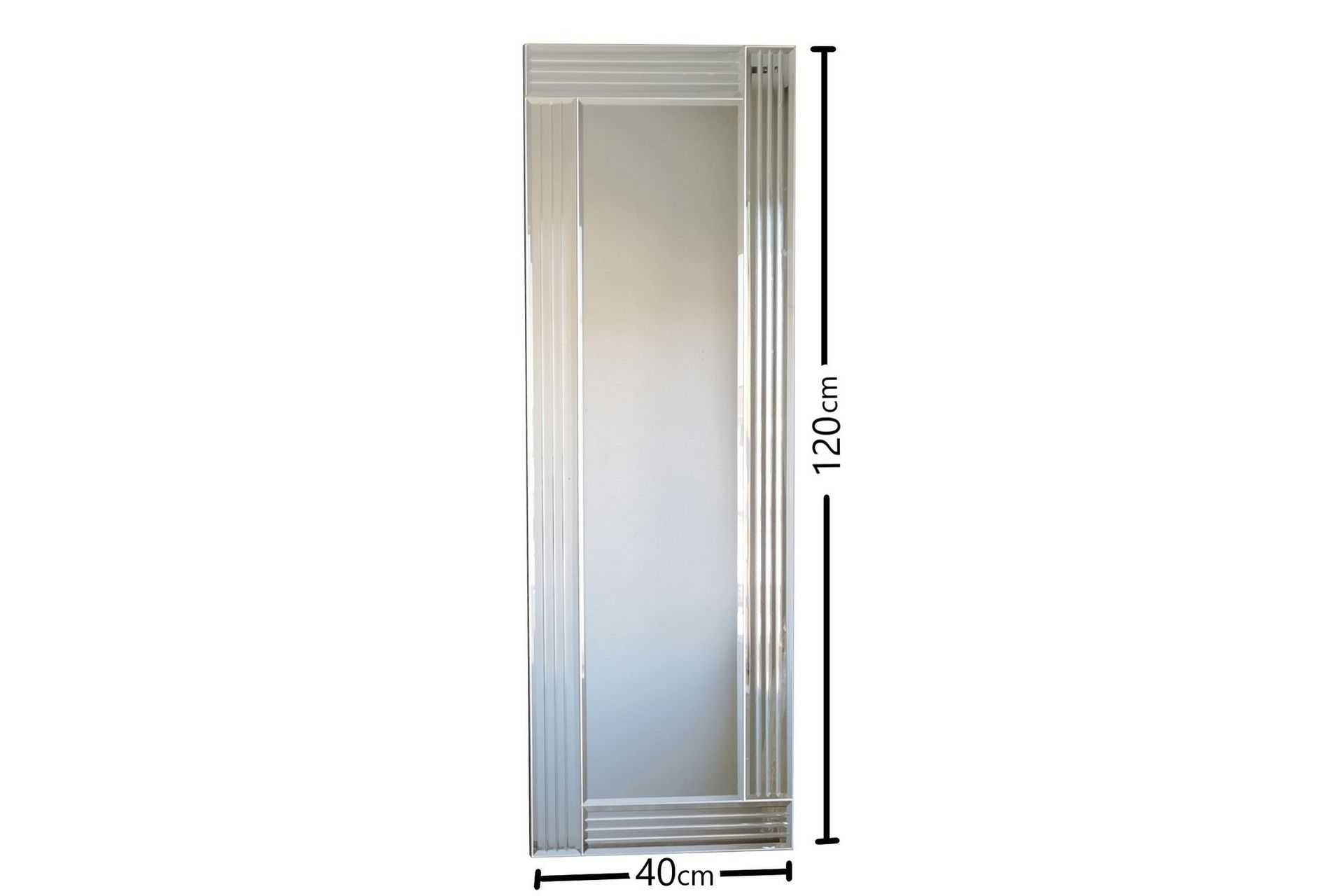 Mentis Dekorasjonsspeil 40 cm - Sølv - Innredning - Speil - Veggspeil