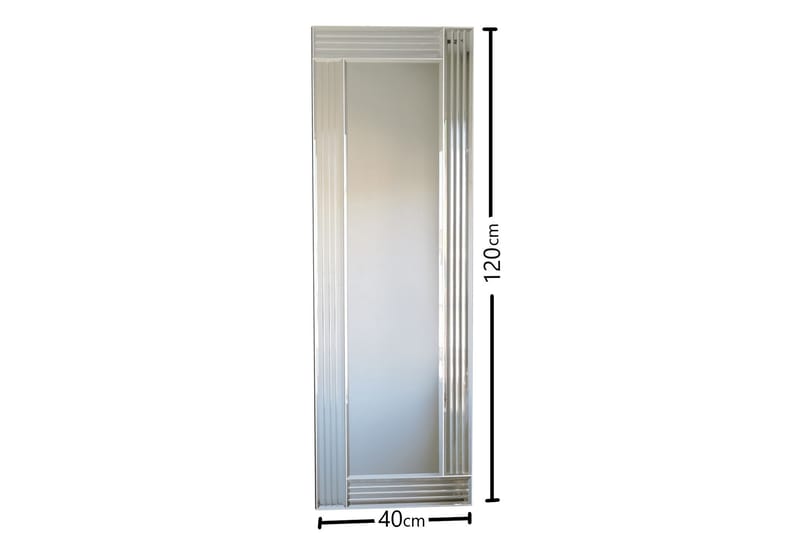 Mentis Dekorasjonsspeil 40 cm - Sølv - Innredning - Speil - Veggspeil