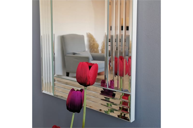 Mentis Dekorasjonsspeil 40 cm - Sølv - Innredning - Speil - Veggspeil