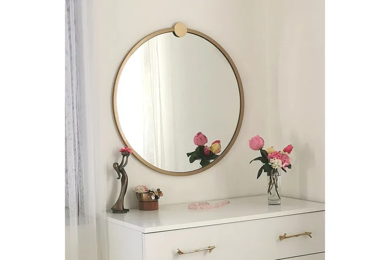 Mirror Gull - Gull - Innredning - Speil - Veggspeil