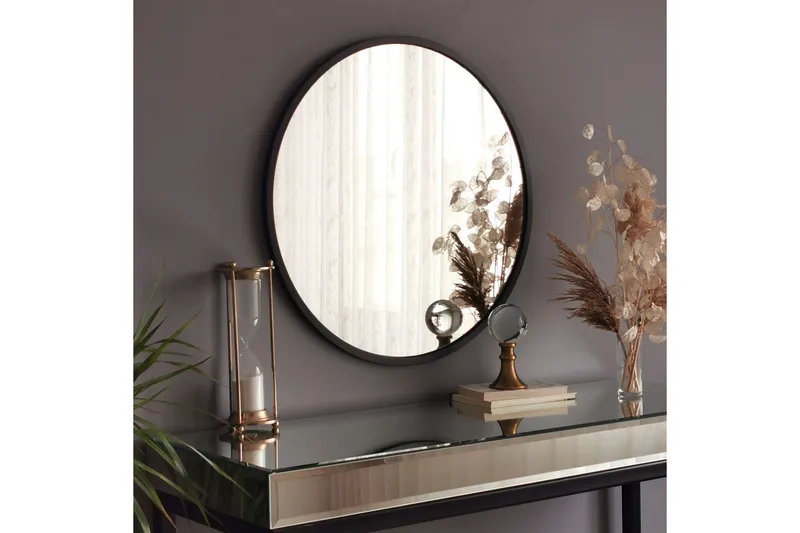 Mirror Svart - Metall/Svart - Innredning - Speil - Veggspeil