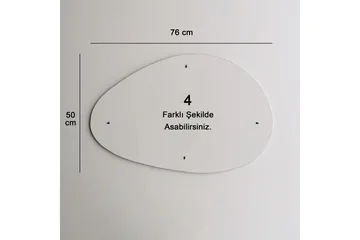 Mirror Svart - Svart - Innredning - Speil - Veggspeil