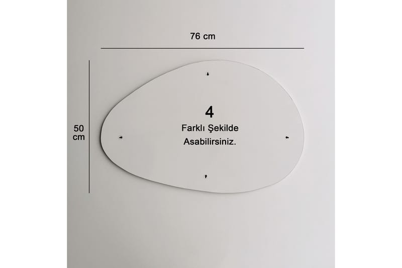 Mirror Svart - Innredning - Speil - Veggspeil