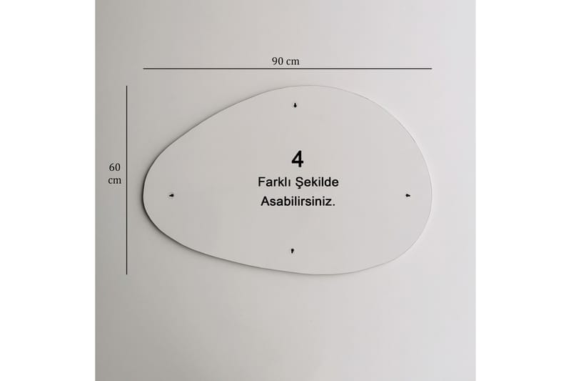 Mirror Svart - Innredning - Speil - Veggspeil