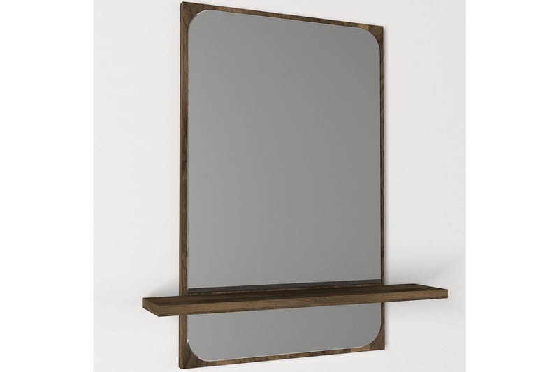Mohed Speil 45 cm - Brun - Innredning - Speil - Veggspeil