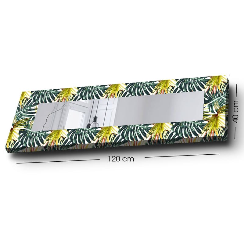 Mokhcha Dekorspeil 40x120 cm Christmas - Canvas/Flerfarget - Innredning - Speil - Veggspeil