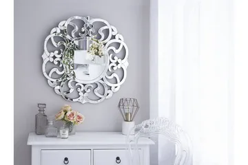 Mornai Speil 70 cm - Sølv - Innredning - Speil - Veggspeil