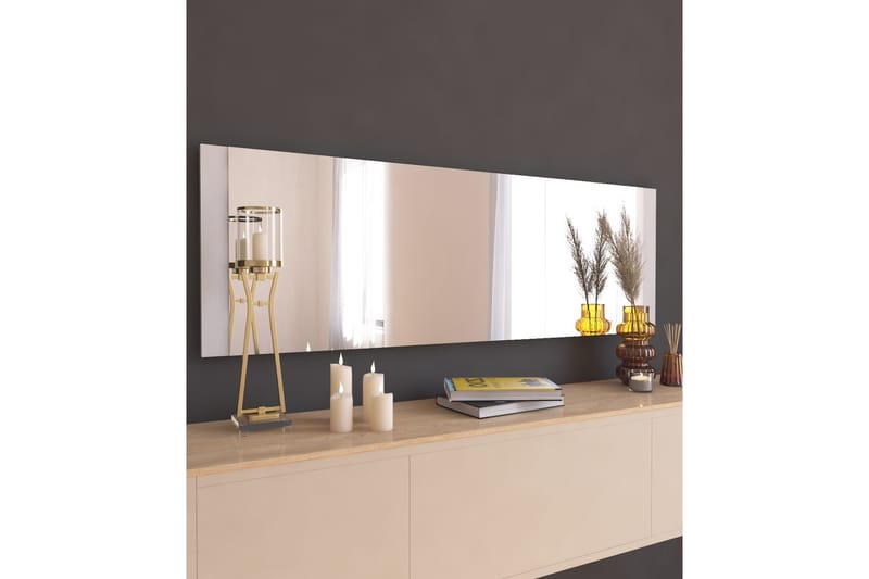 Neom Speil 40 cm Rektangulær - Hvit - Veggspeil - Helkroppsspeil - Gangspeil