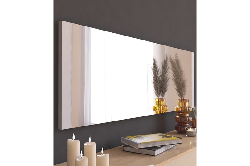 Neom Speil 40 cm Rektangul�ær - Hvit - Veggspeil - Helkroppsspeil - Gangspeil