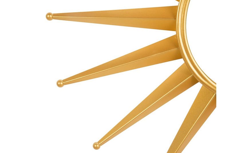 Perelli Speil 60 cm - Gull - Innredning - Speil - Veggspeil