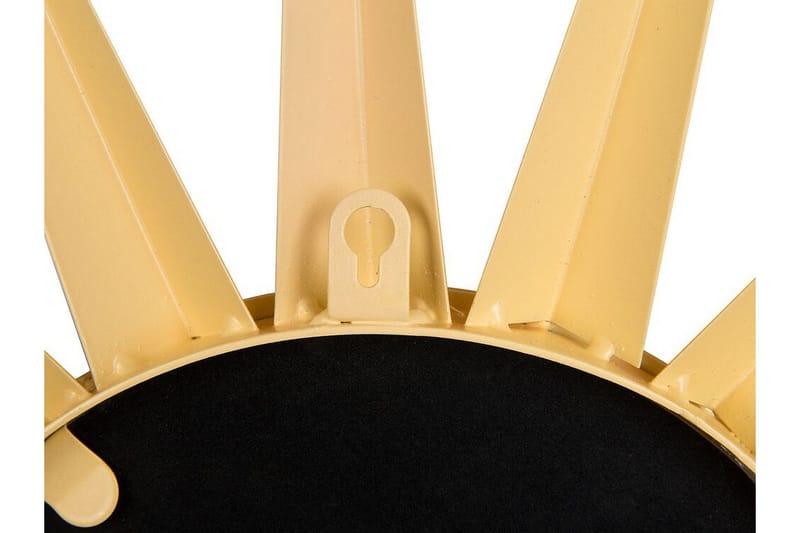 Perelli Speil 60 cm - Gull - Innredning - Speil - Veggspeil