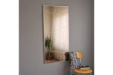 Petalcu Dekorasjonsspeil 130 cm - Sølv - Innredning - Speil - Veggspeil