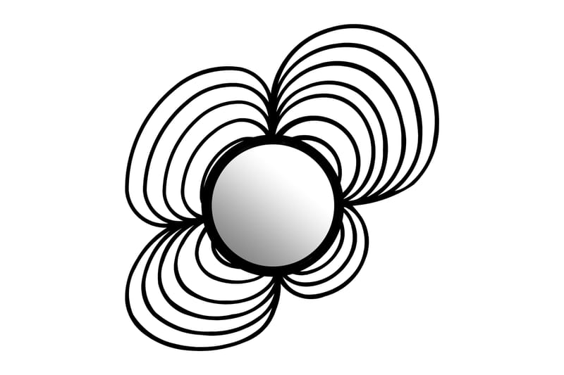 Planet Speil - Svart - Veggspeil - Gangspeil