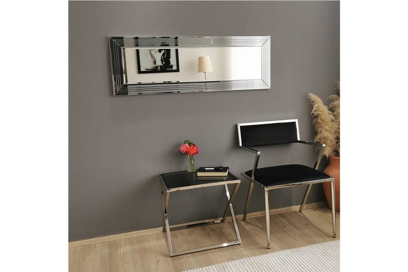 Prajit Dekorasjonsspeil 120 cm - Sølv - Innredning - Speil - Veggspeil