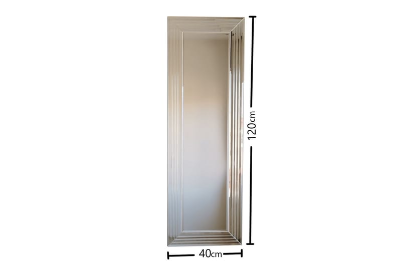 Profil Dekorasjonsspeil 40 cm - Sølv - Innredning - Speil - Veggspeil