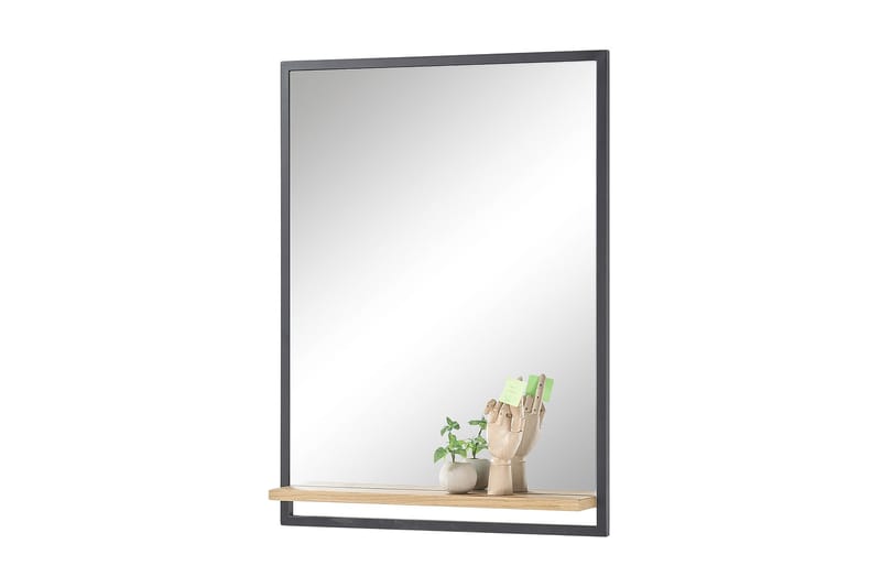 Rajabazar Speil 69 cm - Natur - Veggspeil - Gangspeil