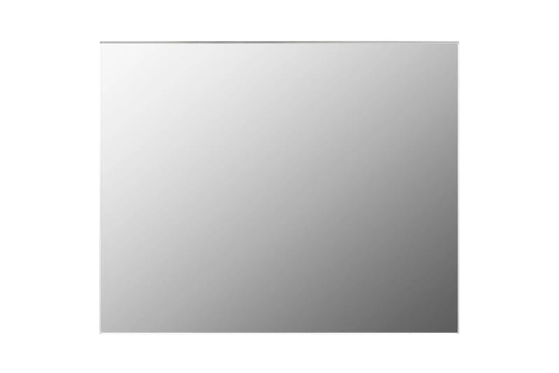 Rammeløst speil 100x60 cm glass - Silver - Veggspeil - Gangspeil