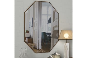 Riddlesworth Speil 70 cm - Valnøtt - Innredning - Speil - Veggspeil