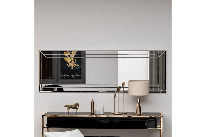 Rupan Speil 40 cm Rektangulær - Hvit - Innredning - Speil - Veggspeil