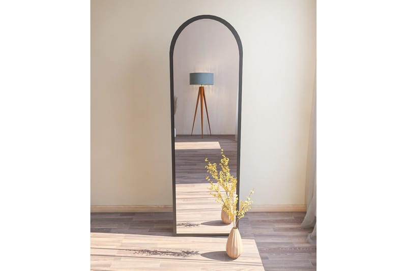 Rusele Speil 50 cm Rektangulær - Svart - Innredning - Speil - Veggspeil