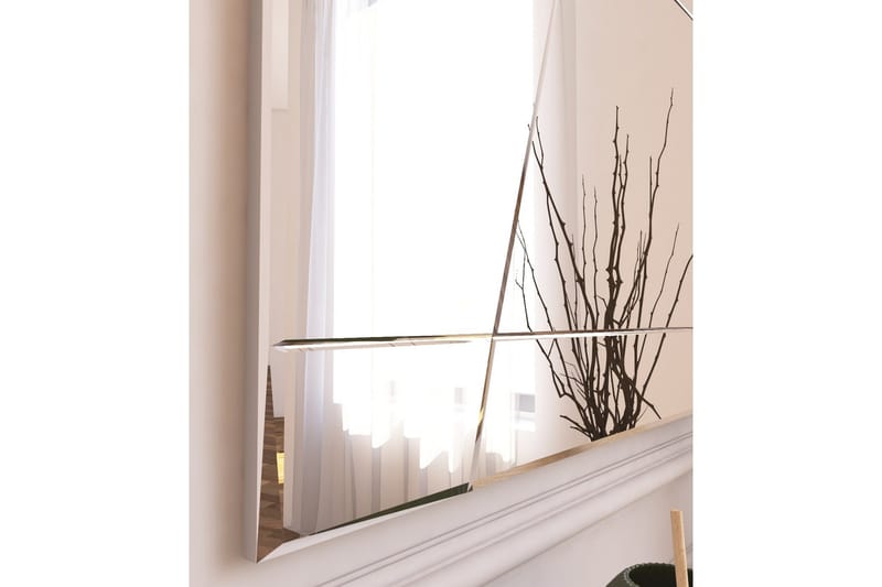 Sachi Speil 50 cm Rektangulær - Hvit - Innredning - Speil - Veggspeil