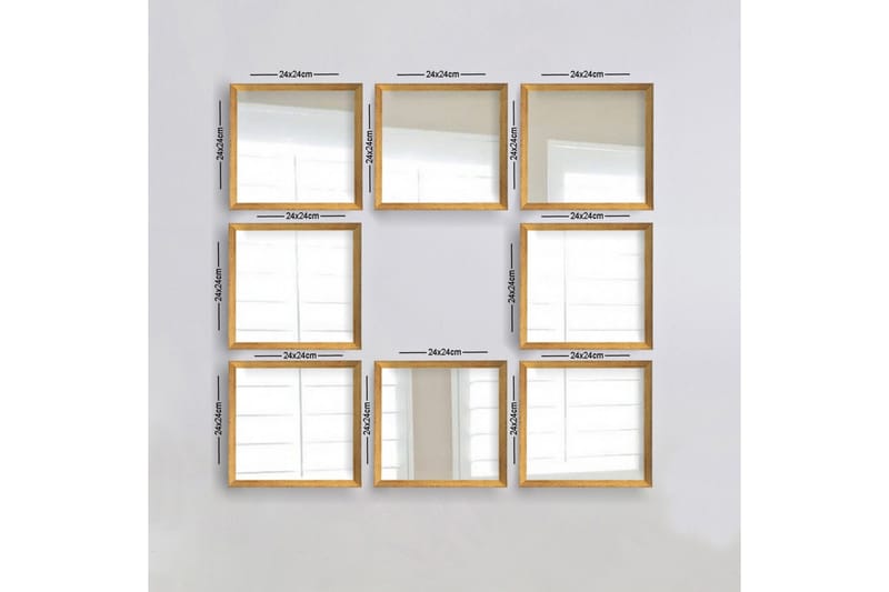 Sarata Speil, Gull/Sølv