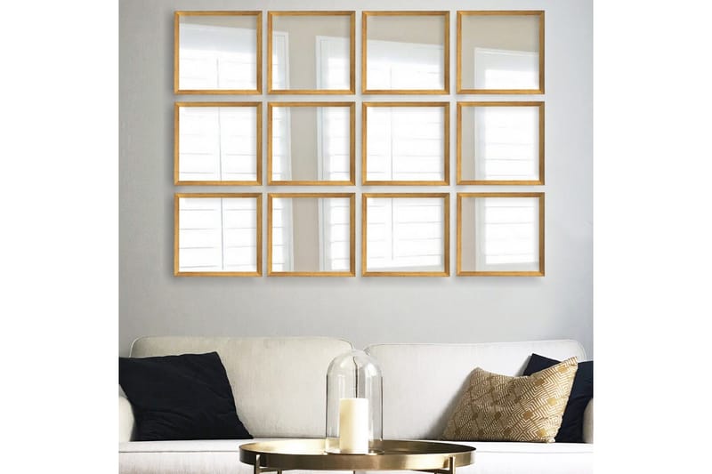 Sarata Speil - Gull/Sølv - Innredning - Speil - Veggspeil