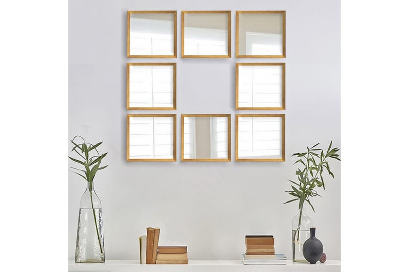 Sarata Speil - Gull/Sølv - Innredning - Speil - Veggspeil